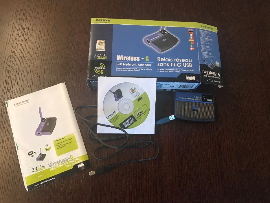 Linksys by Cisco Wireless-G USB Network Adapter