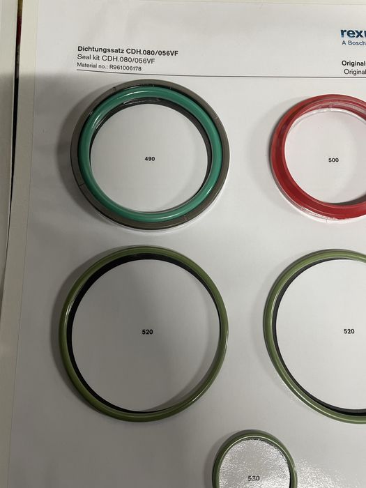 Продам уплотнительные кольца для цилиндра