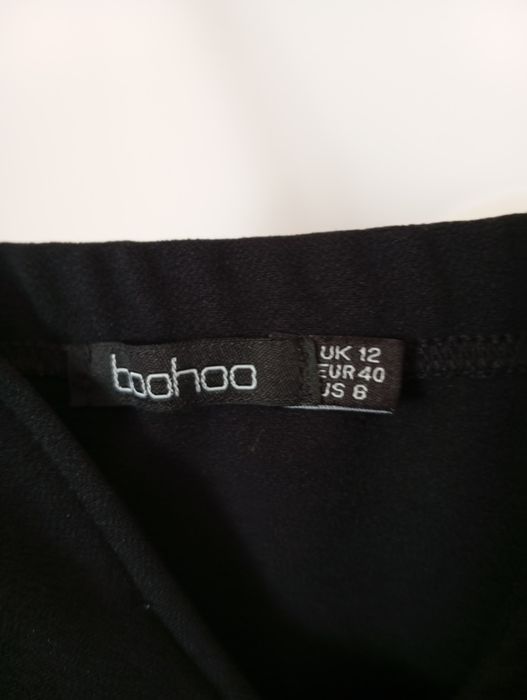 Body czarne, Boohoo,rozm 40