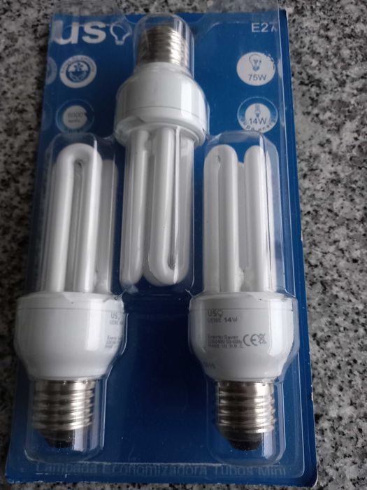 Lâmpadas Economizadoras packs novos
