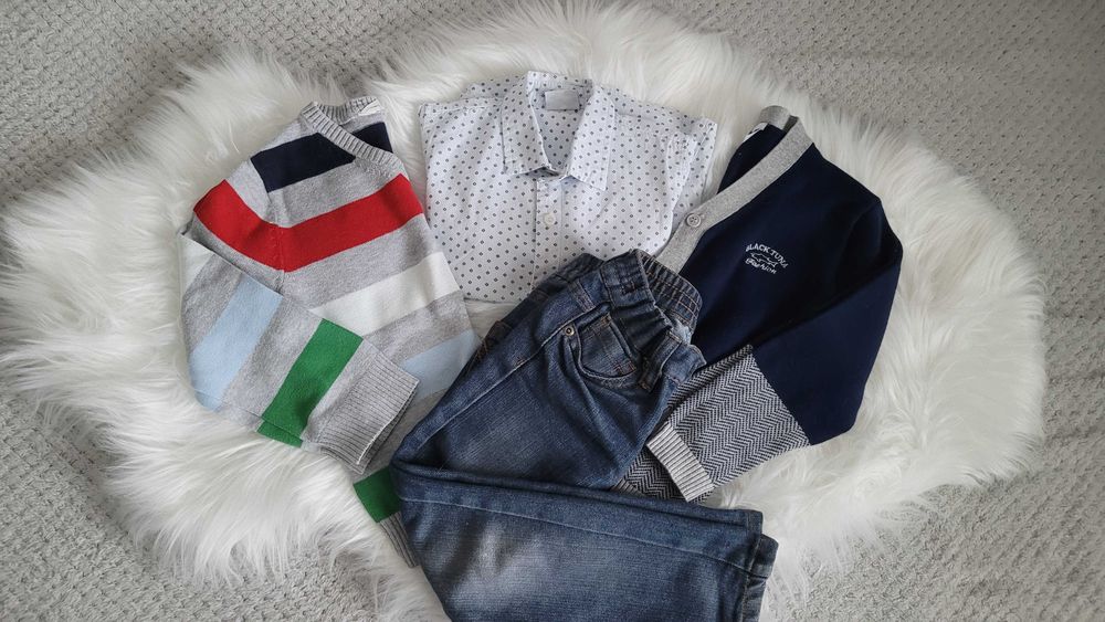 Paka ubrań dla chłopca 98/104