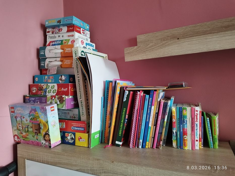Książeczki, puzzle, układanki, malowanki itp Dla dzieci
