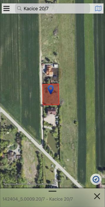 Działka budowlana Pułtusk Kacice 1228m WZ bezposrednio kl. RIVa