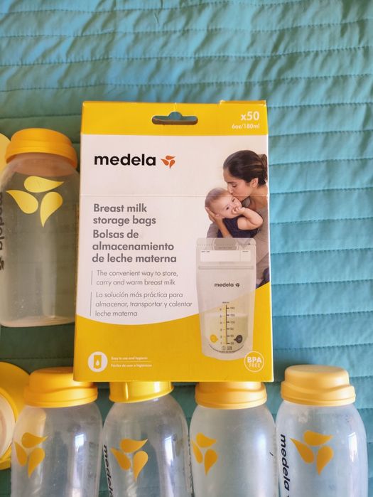 Bomba extratora medela swing maxi dupla + 23 acessórios
