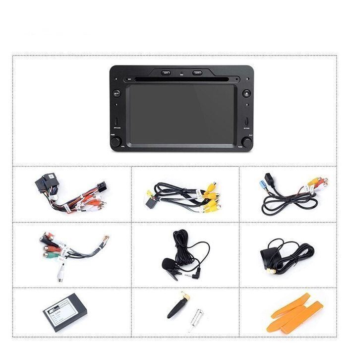 Radio Android 7” CarPlay Android Auto – Alfa Romeo 159 Brera Spider PL