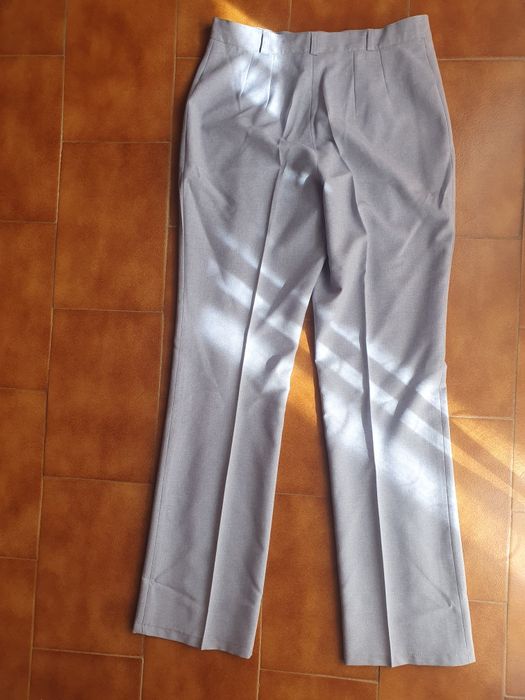 Fato verão cinzento