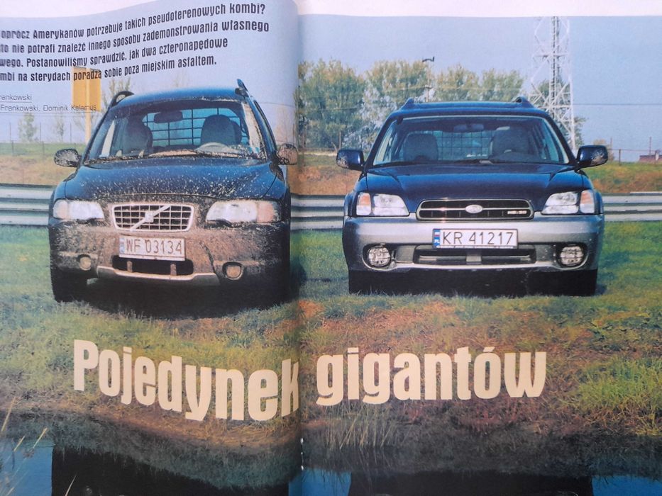 MOTOR Legacy Outback, Volvo Cross Country, Octavia, Polo