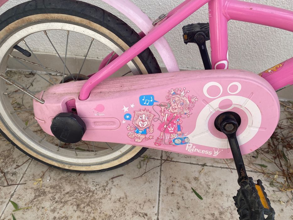 Bicicleta btwin princess para menina