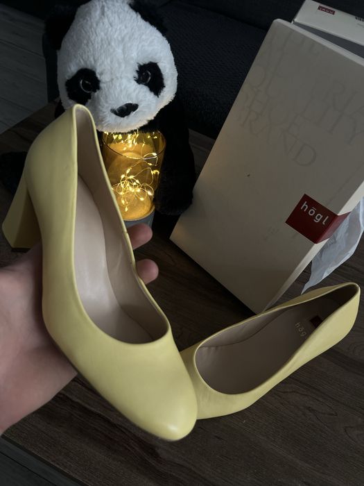 Buty na obcasie Hogl