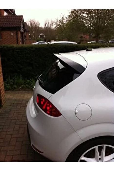 LIP SPOILER AILERON PALA ABA LÂMINA LÁBIO RABETA AVENTAL SEAT LEON 1P CUPRA R PERFORMANCE FR