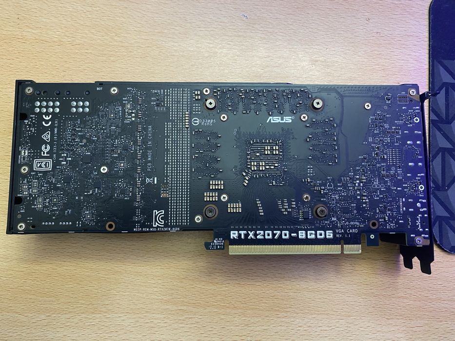 Rtx 2070 Asus 8gb para peças