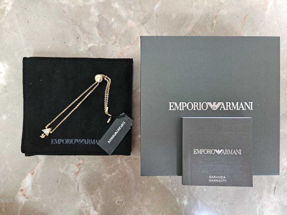 Emporio Armani regulowana bransoletka