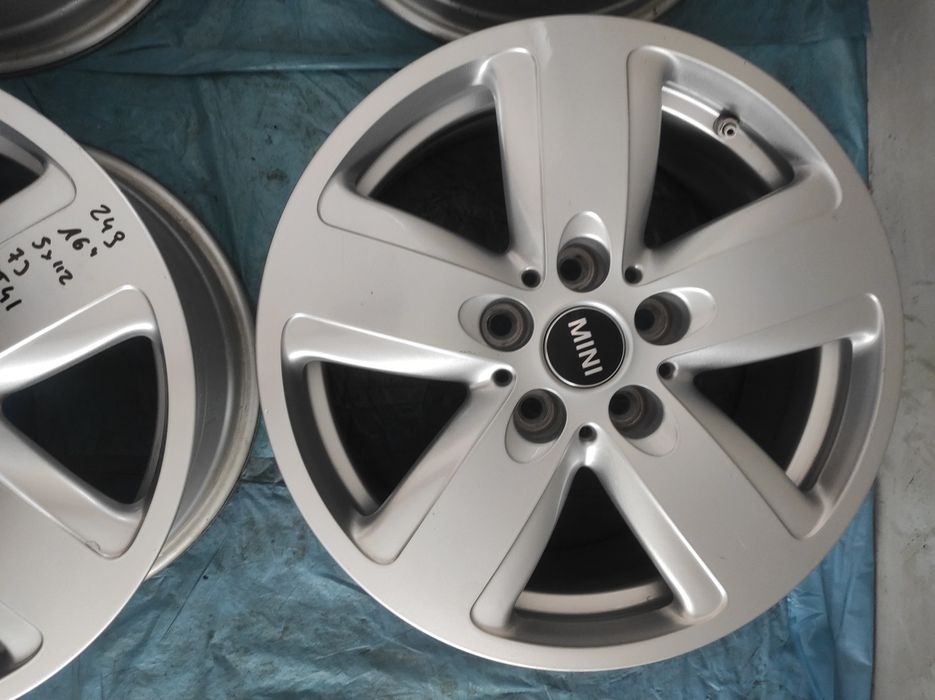 249 Felgi aluminiowe ORYGINAŁ MINI R 16 5x112 Czujniki