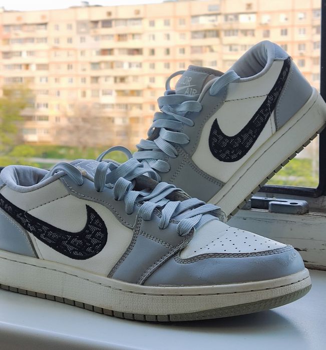 Jordan 1 Low Dior style, б/у