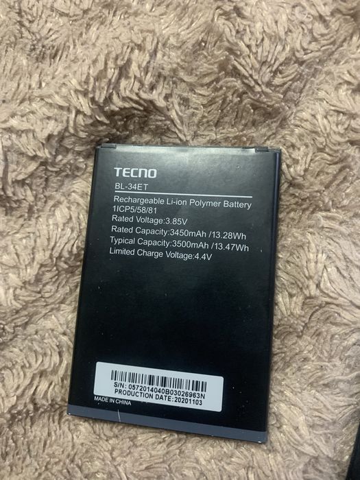 Мобільний телефон Tecno3