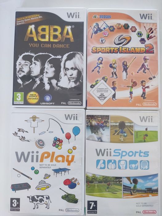 Gry Nintendo Wii Sonic,Shrek,WiiSports,NFS,JustDance