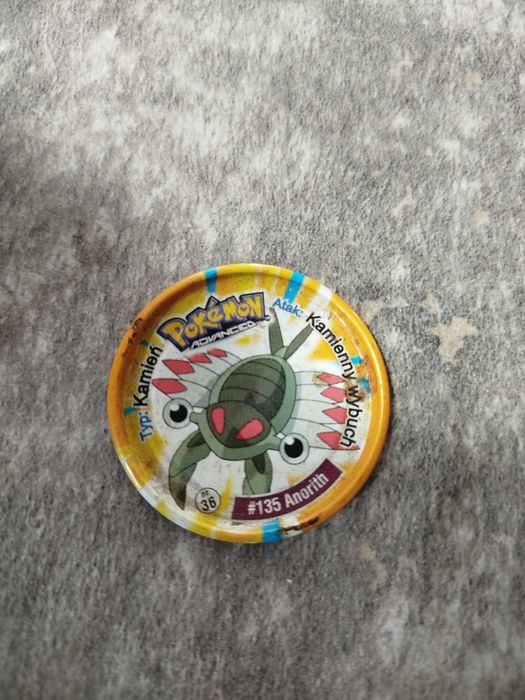 Pokemon metal tazo
