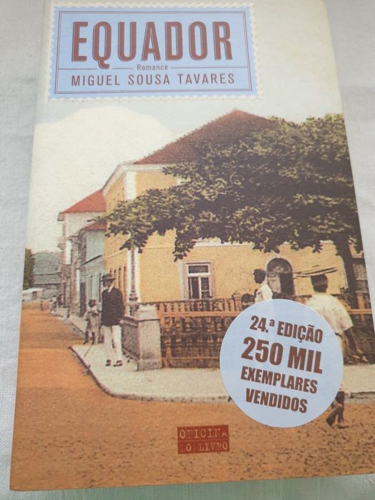 Livro Equador de Miguel Sousa Tavares
