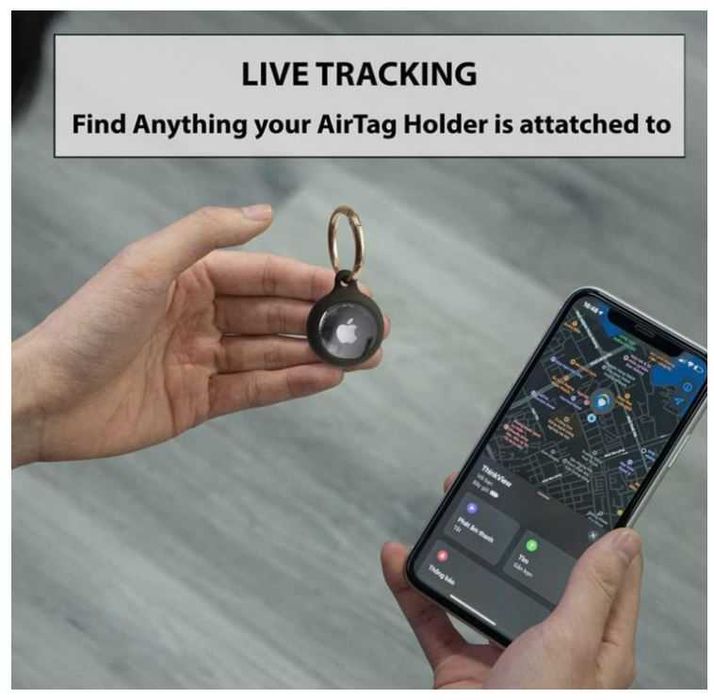 Etui ochronne/brelok do Apple AirTag 4 sztuki