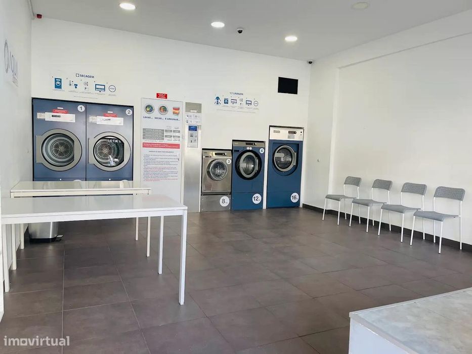 Lavandaria Multisserviços totalmente equipada | Póvoa de Santo...