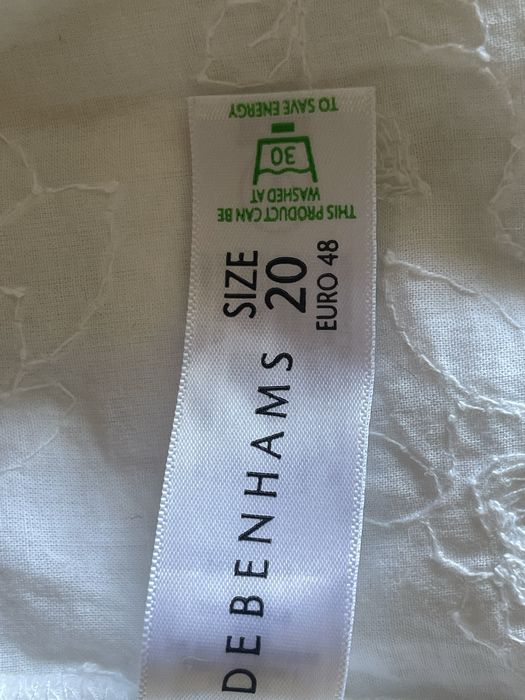 Biała bluzka rozmiar 48