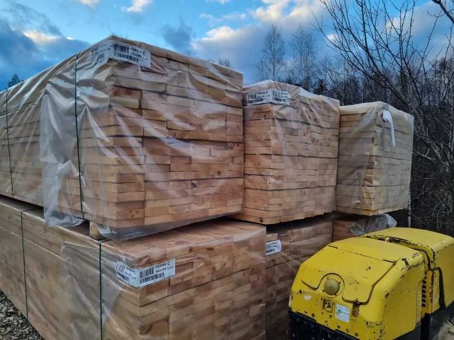 Tarcica Sosnowa ilości całosamochodowe