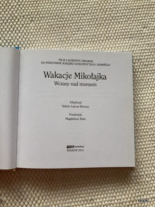 MIKOŁAJEK książki o przygodach Mikołajka dla dzieci zestaw