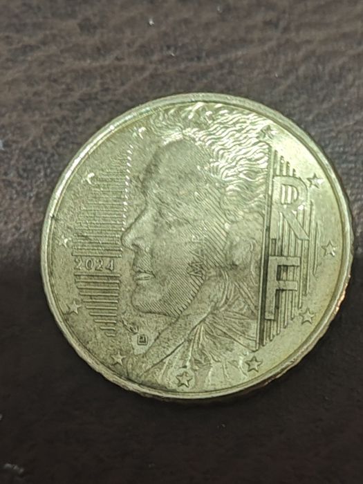 Moeda 50 cents Marie Curie,2024