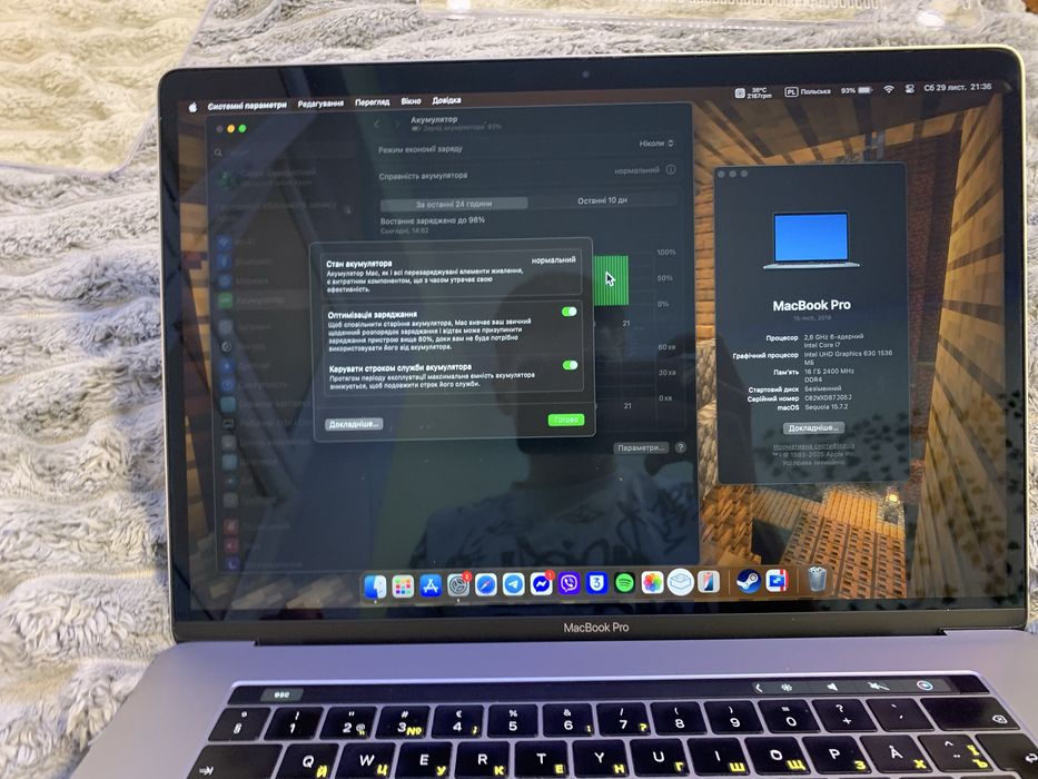 MacBook Pro 15 2018