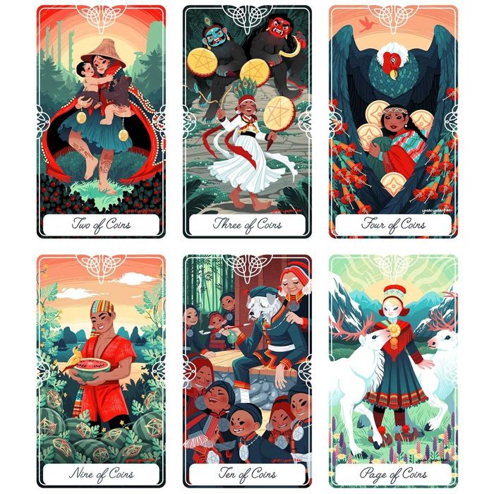 Karty do tarota/wróżenia "Tarot of the Divine"