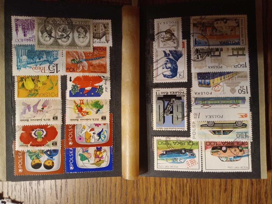 znaczki Polska z klaserem