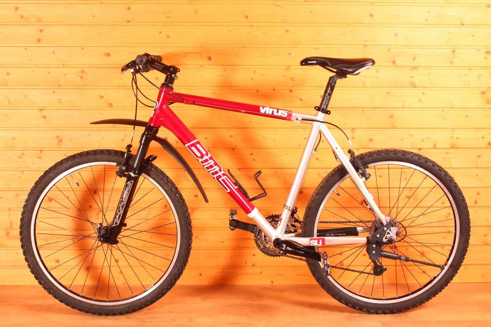 Rower BMC Virus 02, Manitou Axel Platinum, Deore LX, blokada skoku !!!