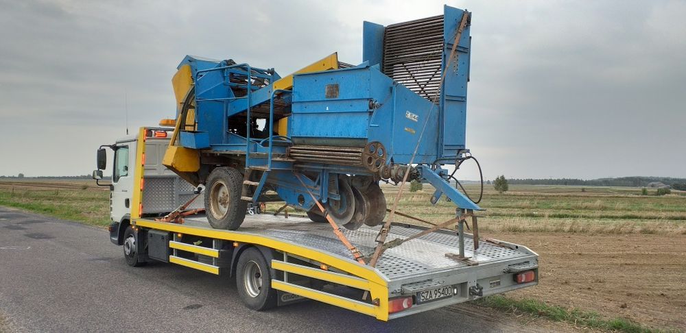 POMOC DROGOWA Laweta autolaweta ciągnik wózek widłowy zagęszczarka