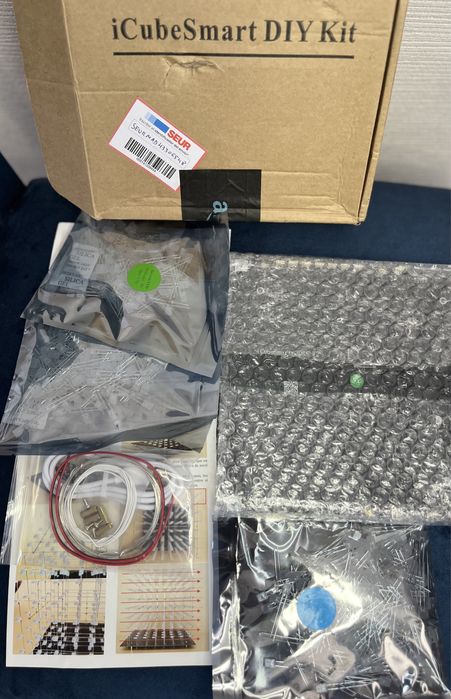 DIY LED куб 8х8х8 iCubeSmart 3DS V2 (Набір для збірки)
