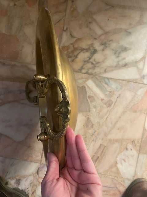 Braseira antiga  dourada