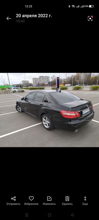 Mercedes-Benz E class w212 2011