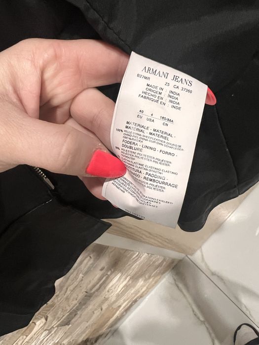 Kurtka  ze skóry r. 36 S damska oryginalna skórzanka kurtka nowa logo
