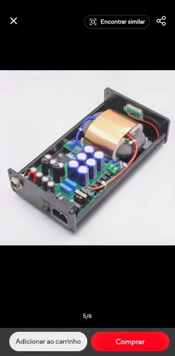 Fonte Linear Hi-Fi 50W Ultra-Low Noise (12V 3A)