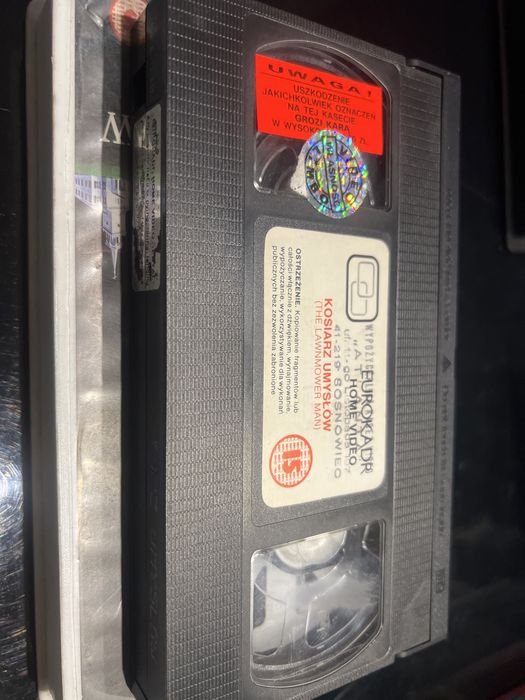 Kasety Vhs  Kosiarz Umyslow i  W otchłani mroku