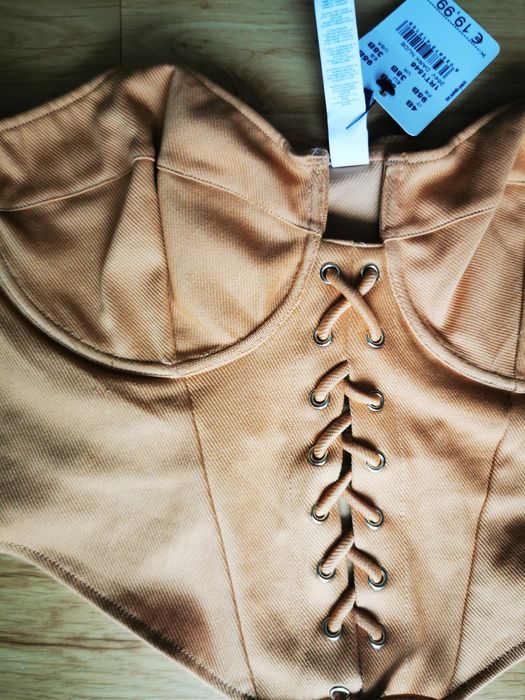 Gorset prążkowany Tezenis 85B