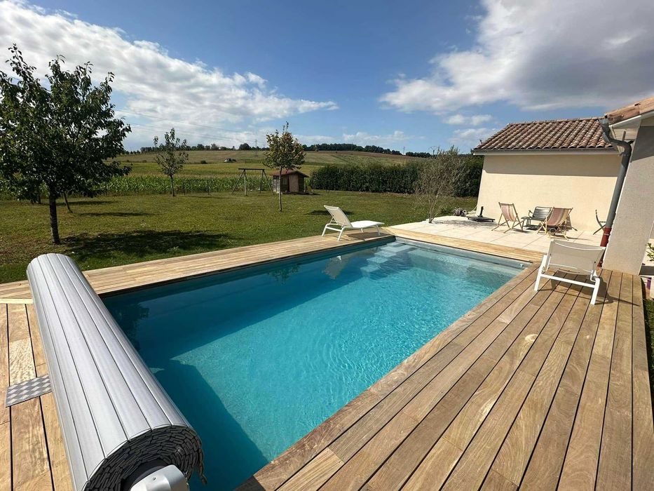 Basen ceramiczno-karbonowy 6,0x3,0x1,45m DOŻYWOTNIA GWARANC bez betonu