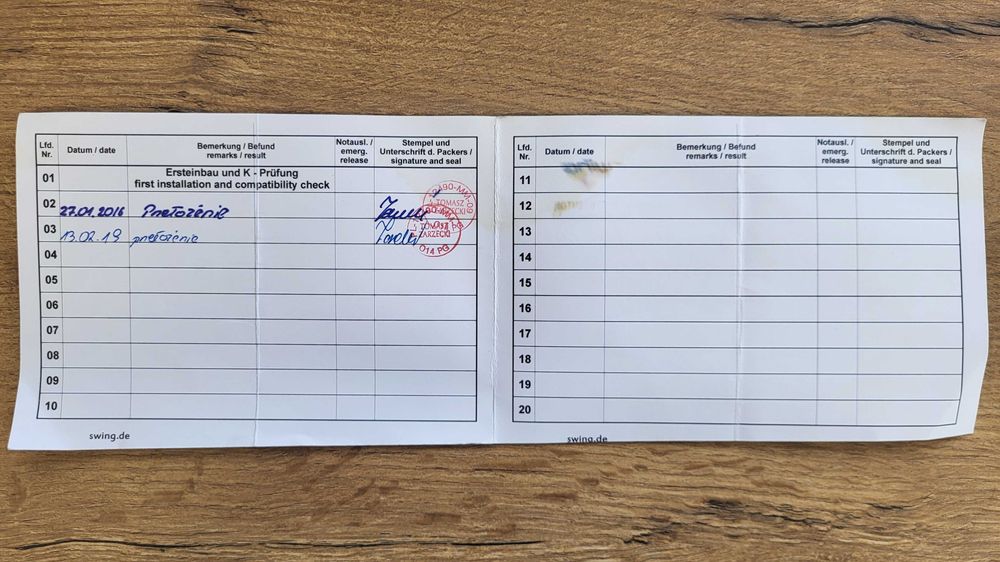 SPADOCHRON zapasowy ppg paralotnia