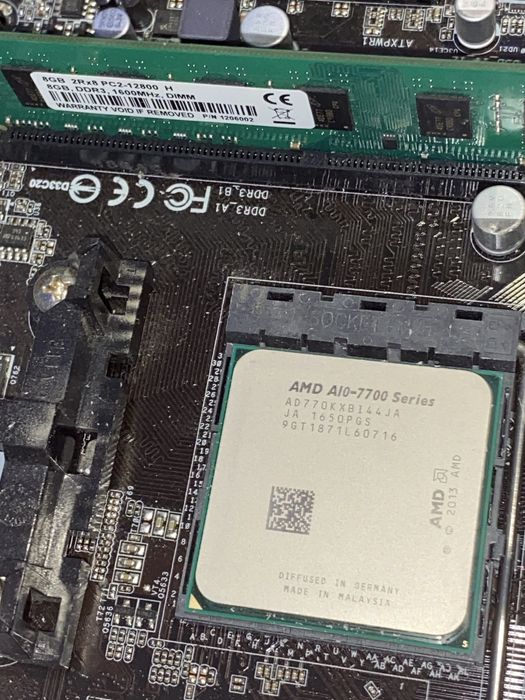 Платформа для старту збірки ПК (gtx 1060, 8 озу, a10-7700 series)