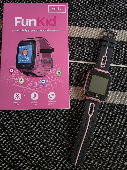Zegarek dla dziecka z funkcją gps