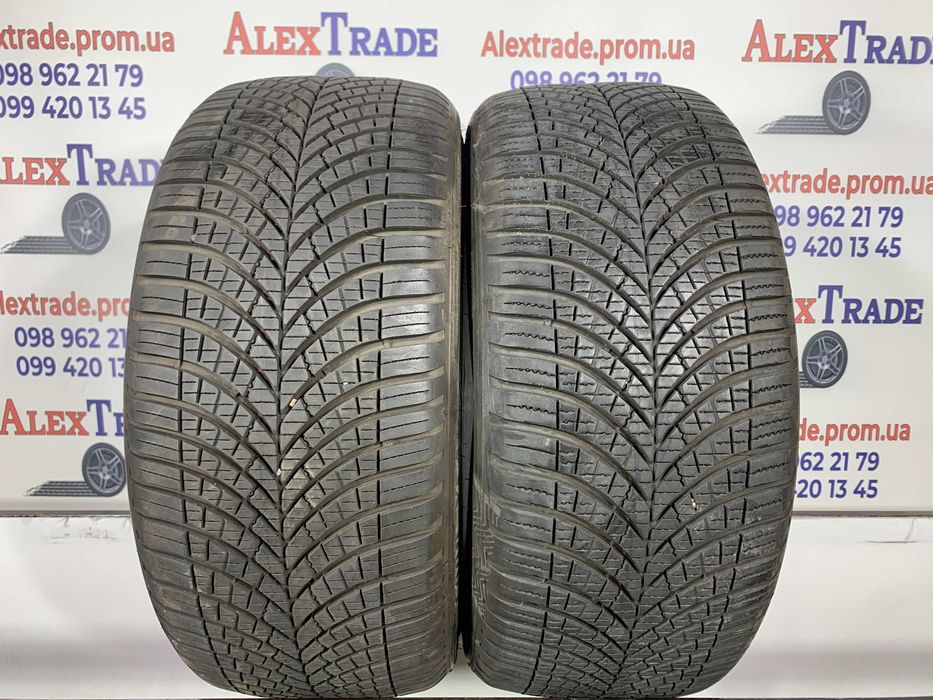 2 шт. 225/40 R18 Goodyear Vector 4 Seasons Gen-3 шини б/у, 2022 рік, протектор 7,5 мм