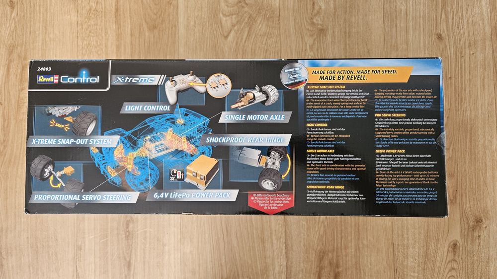 Ravell control x-treme MOHICAN auto RC (model 24803), pręd. do 25 km/h