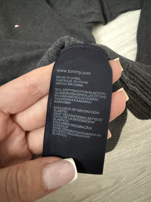 Чоловічий светр кофта Tommy Hilfiger розмір М