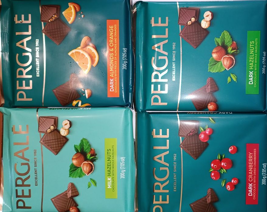 Шоколад PERGALE Литва: 500 грн. - Продукти харчування / напої Київ на Olx