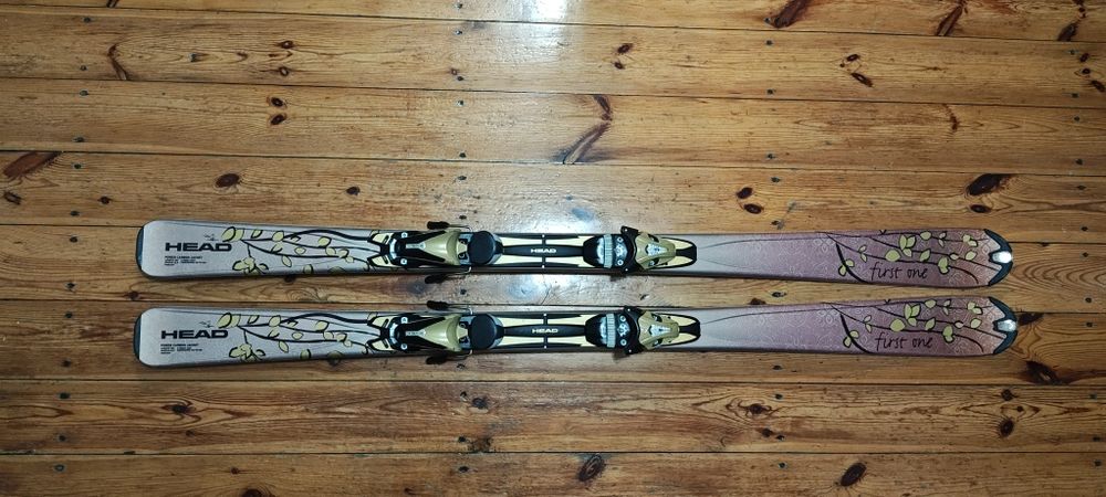 Narty  Head first  one 156cm +  wiązania  one sl90 damskie