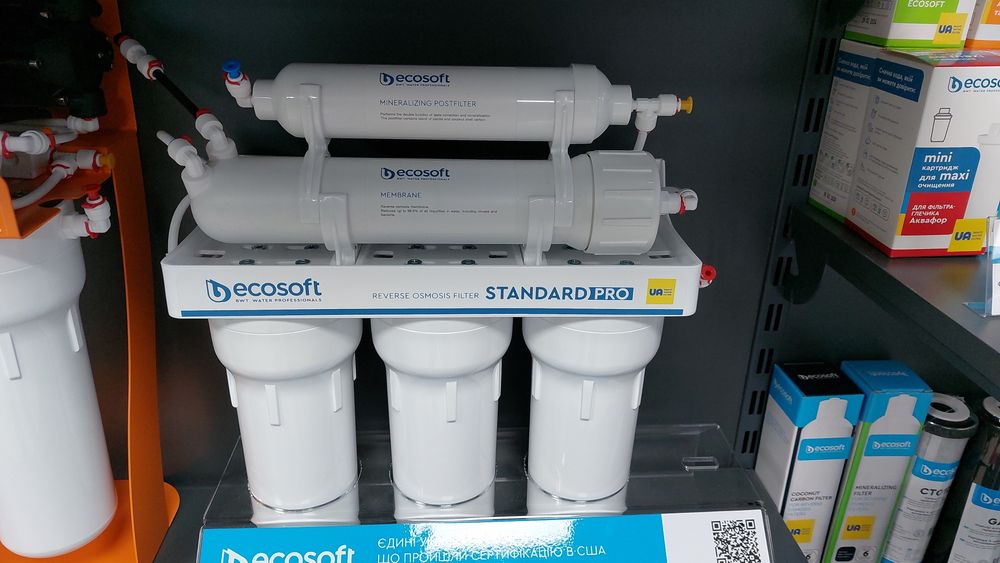 Фільтр на кухню, фільтр для води проточний, помякшувач. Обратный осмос